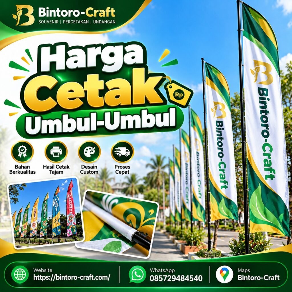 Harga Cetak Umbul Umbul