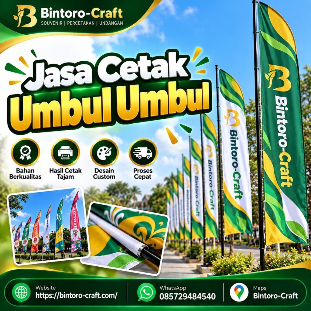 Jasa Cetak Umbul Umbul