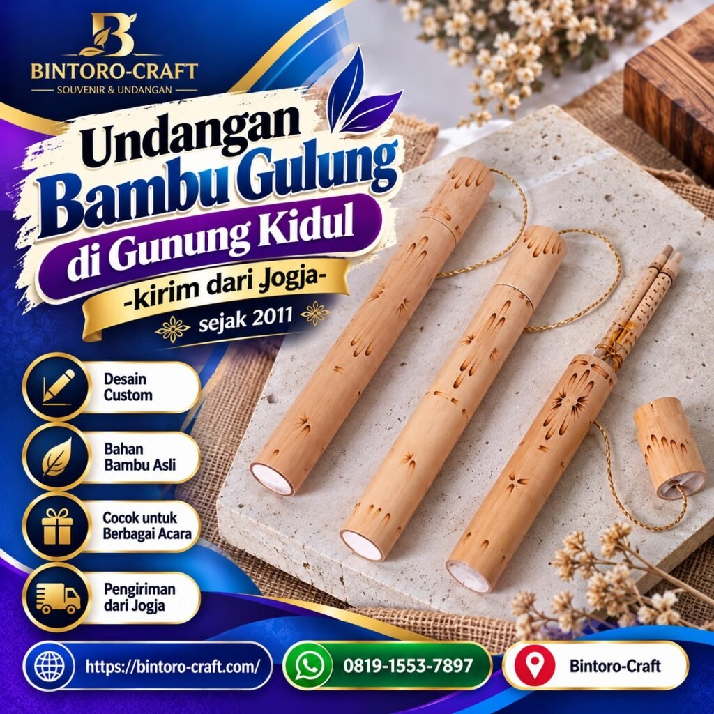 Undangan Bambu Gulung Gunung Kidul