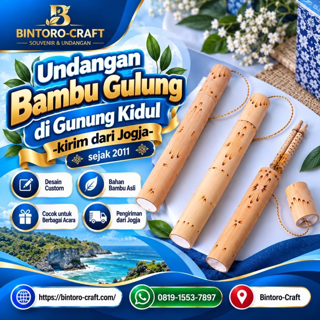 Undangan Bambu Gulung Gunung Kidul