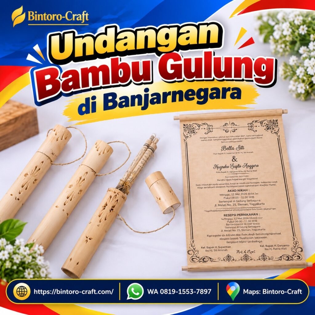 Undangan Bambu Gulung di Banjarnegara
