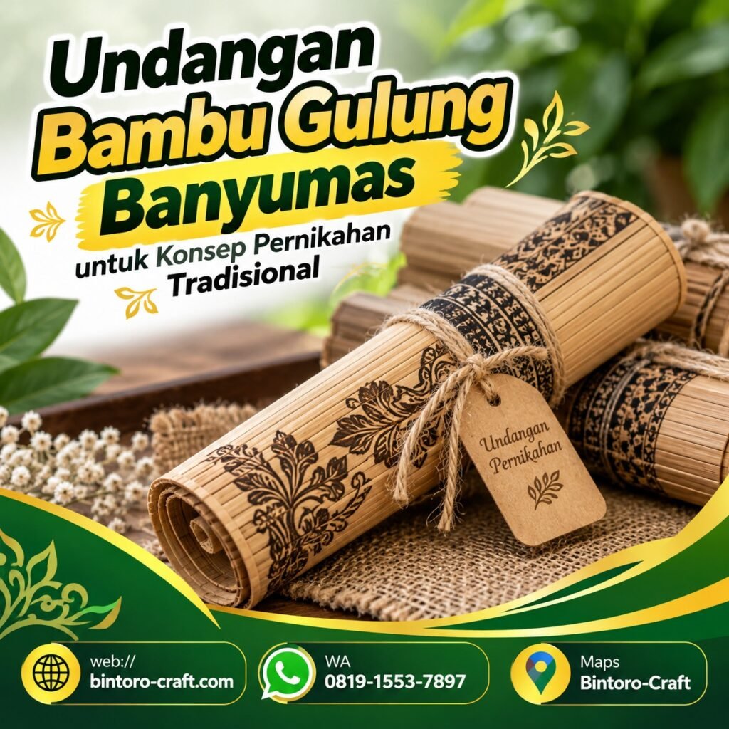 Undangan Bambu Gulung Banyumas
