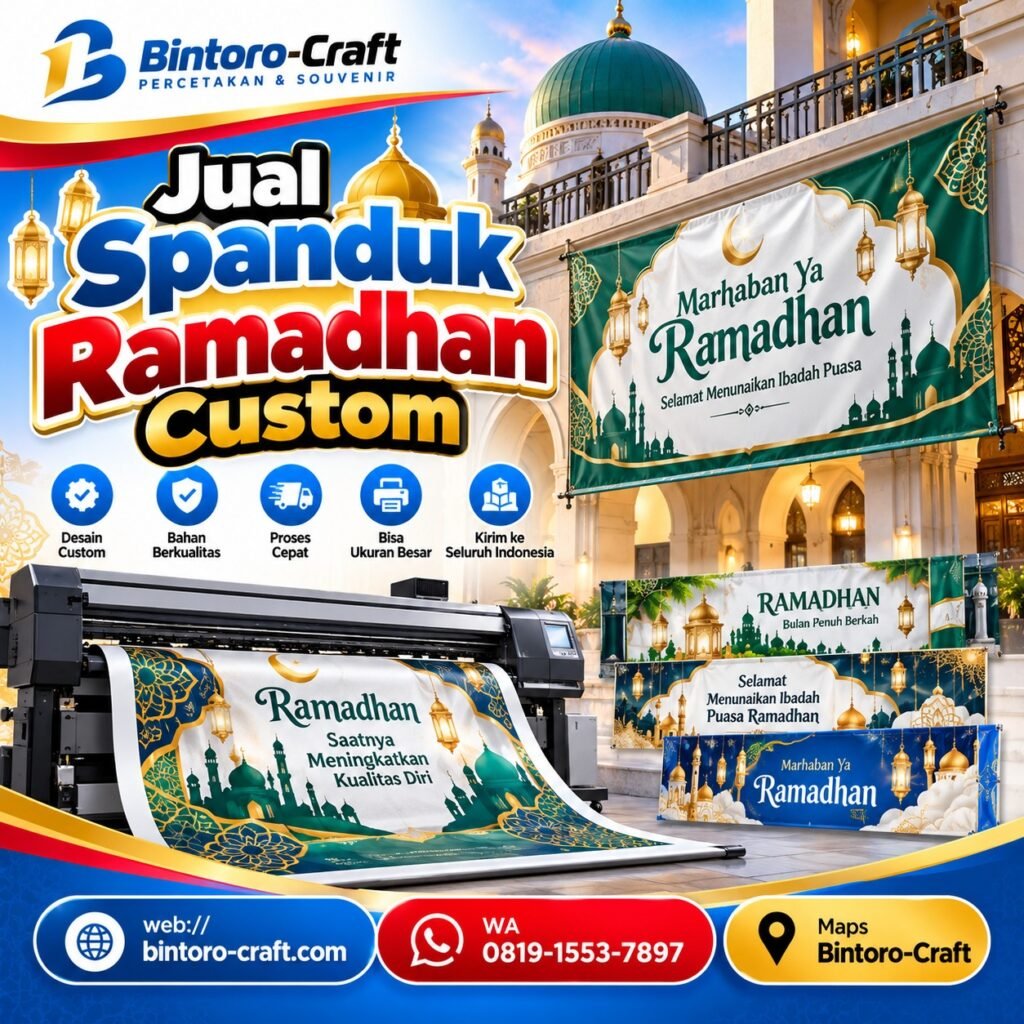 Jual Spanduk Ramadhan Custom