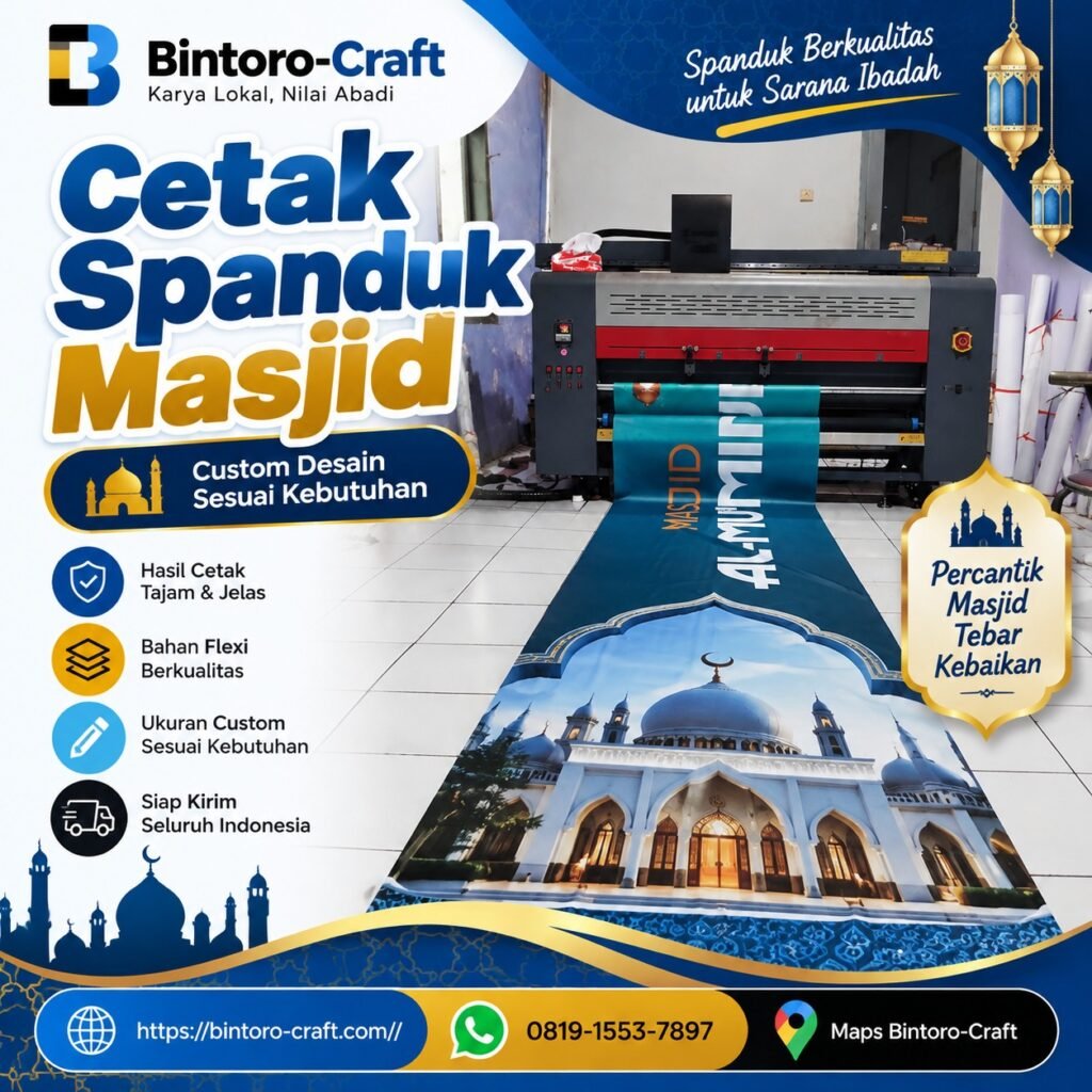 Cetak Spanduk Masjid