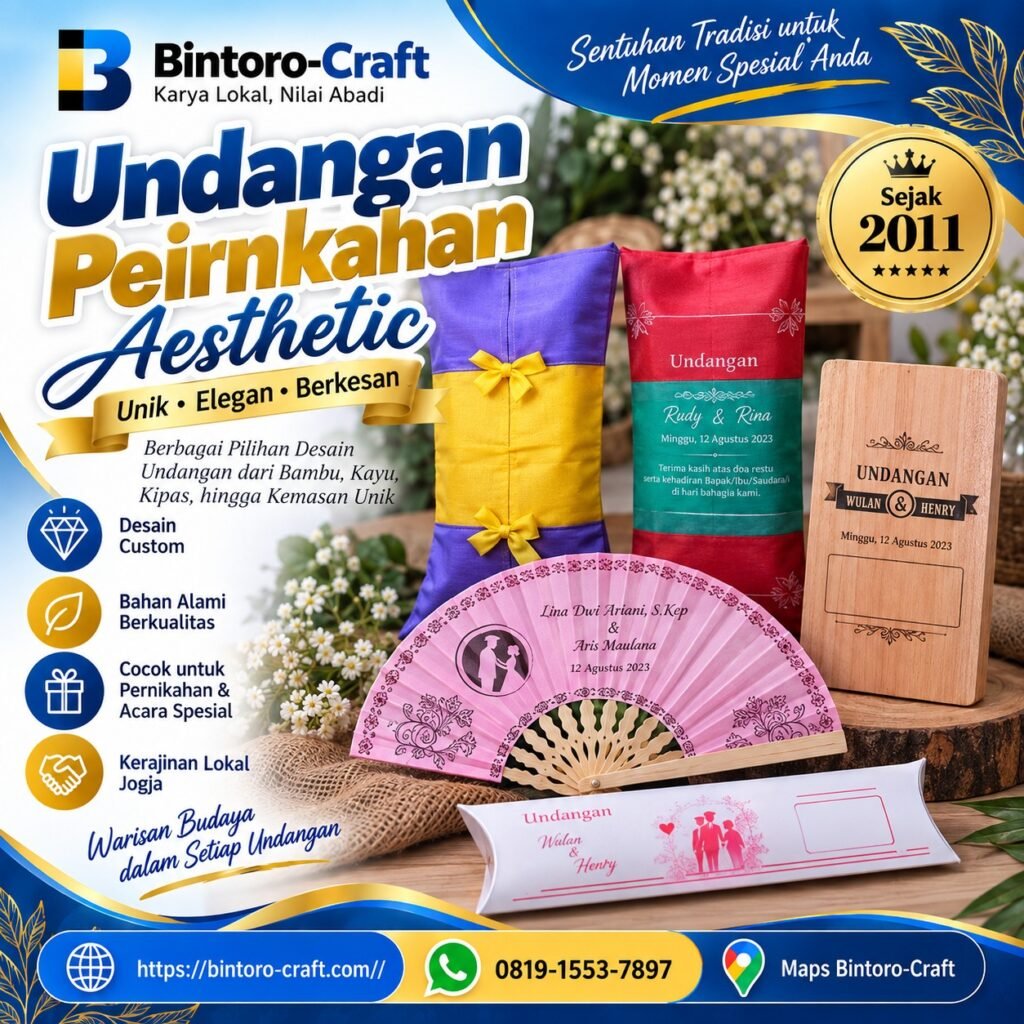 Undangan Pernikahan Aesthetic