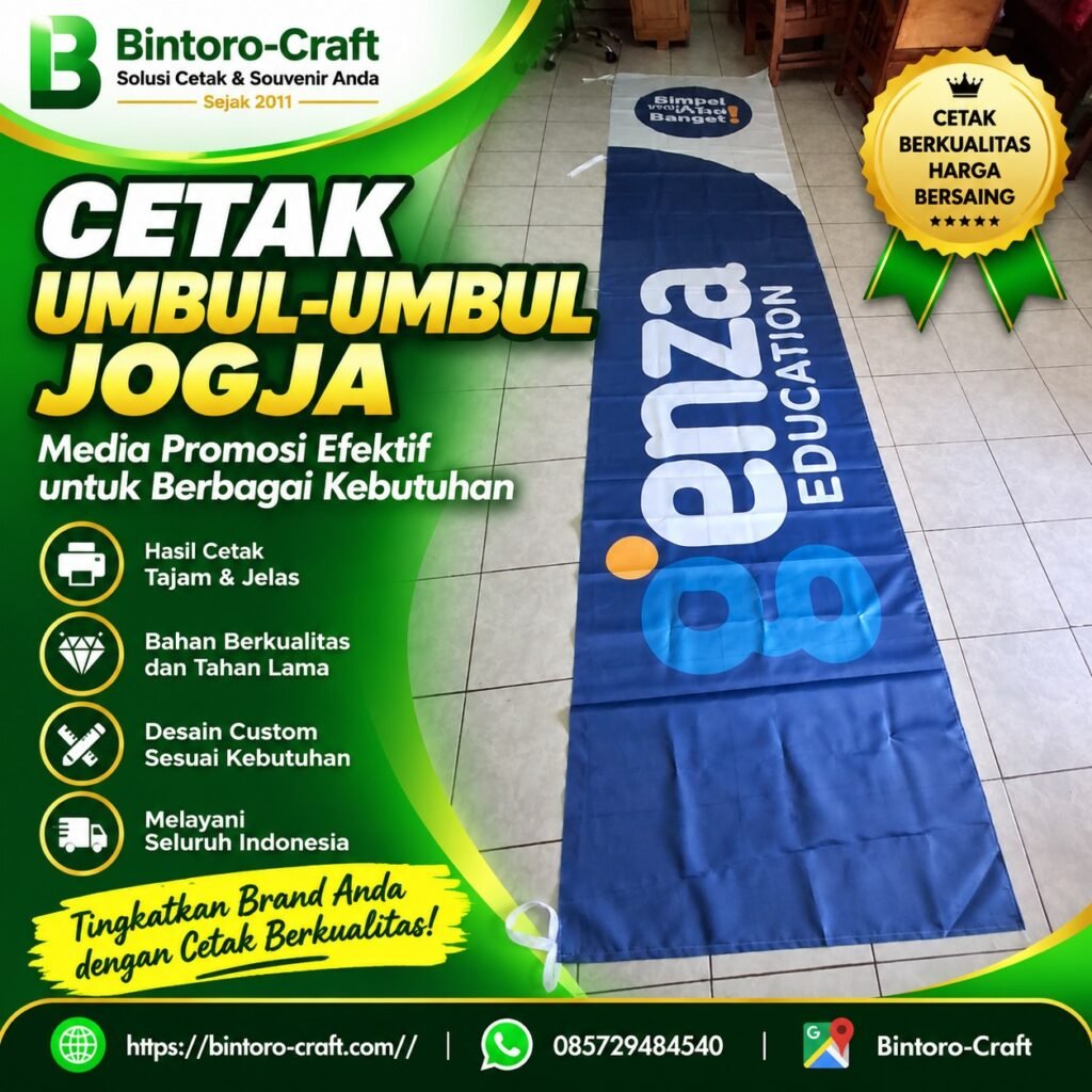 cetak umbul umbul jogja