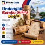 Undangan Bambu Gulung Jogja