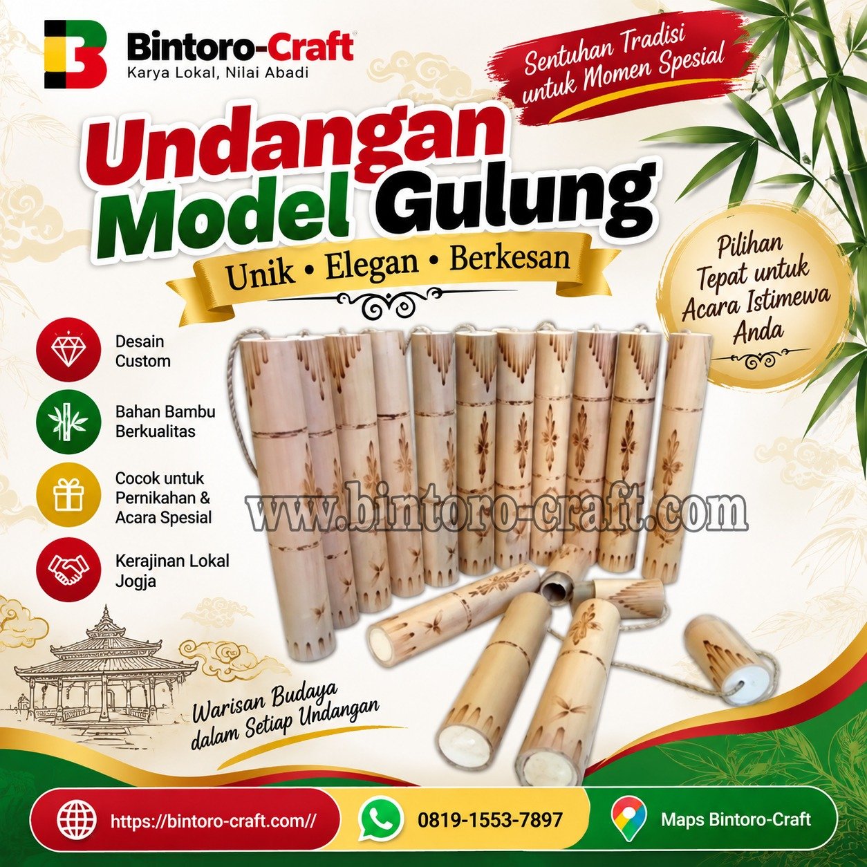 ndangan Model Gulung