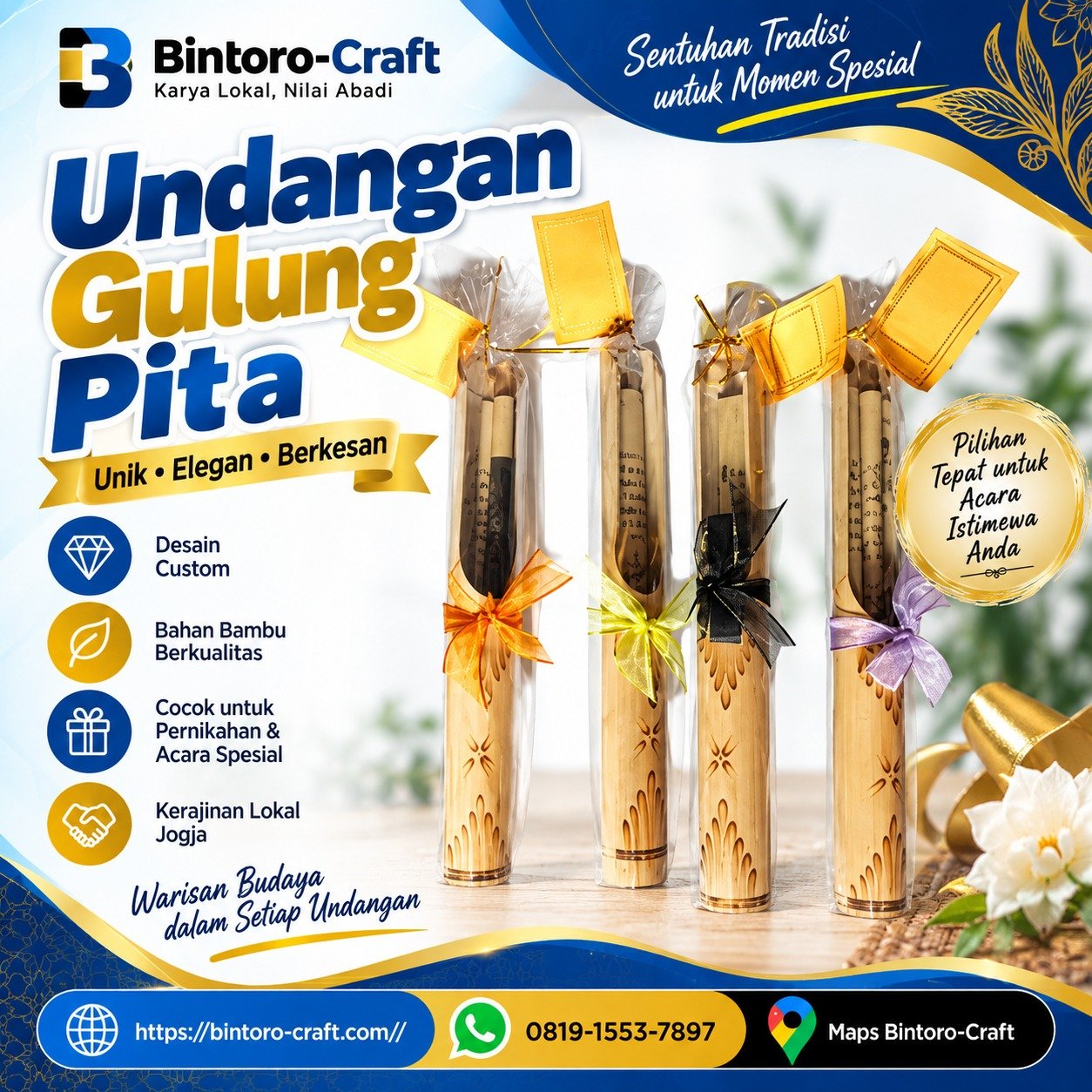 Undangan Gulung Pita