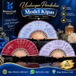 Undangan Pernikahan Model Kipas