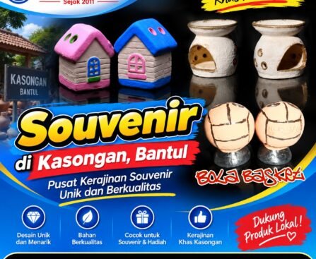 Souvenir di Kasongan, Bantul
