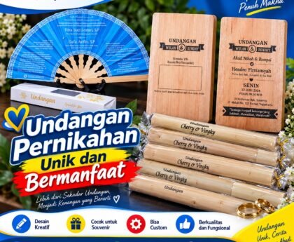 Undangan Pernikahan Unik dan Bermanfaat