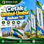 Cetak Umbul-Umbul Bahan TC