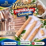 Undangan Pernikahan Gulungan