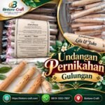 Undangan Pernikahan Gulungan