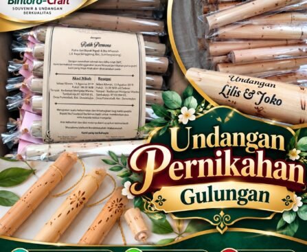 Undangan Pernikahan Gulungan
