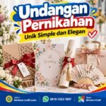 Undangan Pernikahan Unik Simple dan Elegan