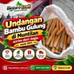 Undangan Bambu Gulung Muntilan