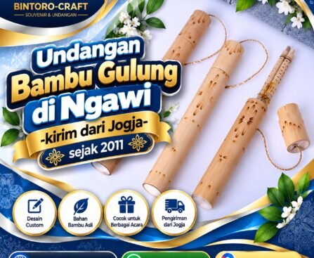 Undangan Bambu Gulung Ngawi