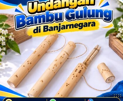 Undangan Bambu Gulung di Banjarnegara