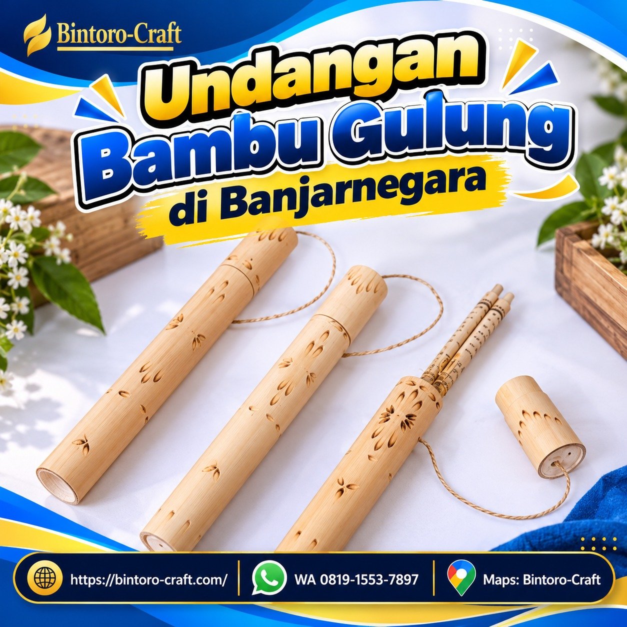 Undangan Bambu Gulung di Banjarnegara