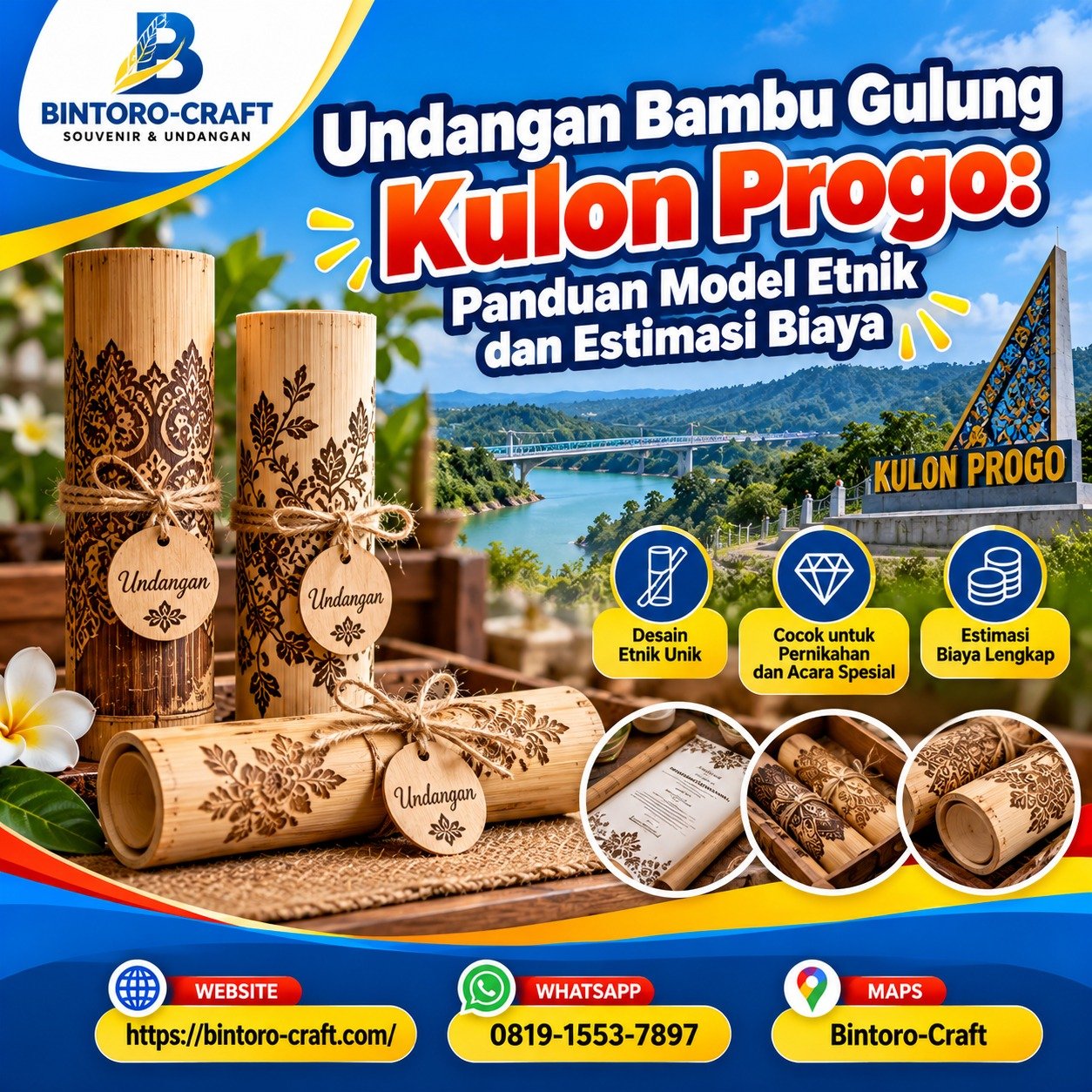 Undangan Bambu Gulung Kulon Progo