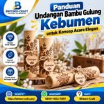 Undangan Bambu Gulung Kebumen