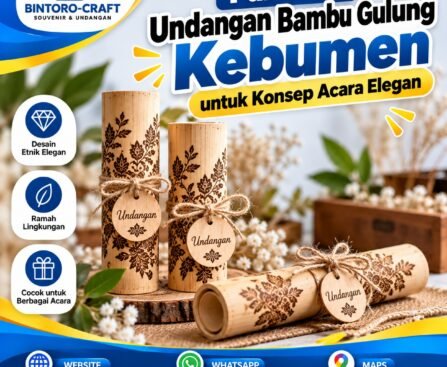 Undangan Bambu Gulung Kebumen