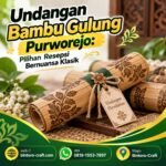 Undangan Bambu Gulung Purworejo