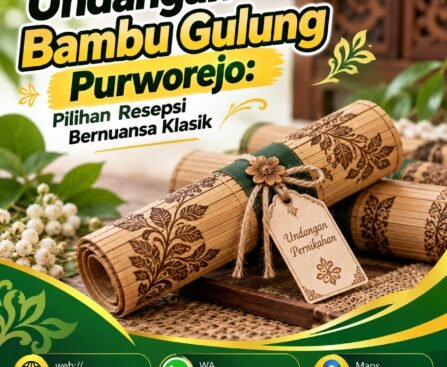 Undangan Bambu Gulung Purworejo