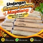 Undangan Bambu Gulung Magelang