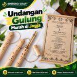 Undangan Gulung Murah di Jogja