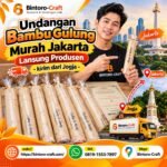 Undangan Bambu Gulung Murah di Jakarta