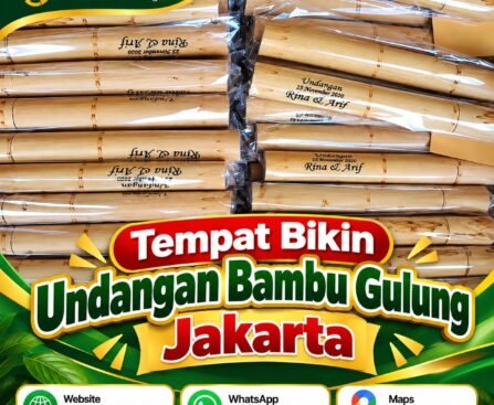 Tempat Bikin Undangan Bambu Gulung Jakarta