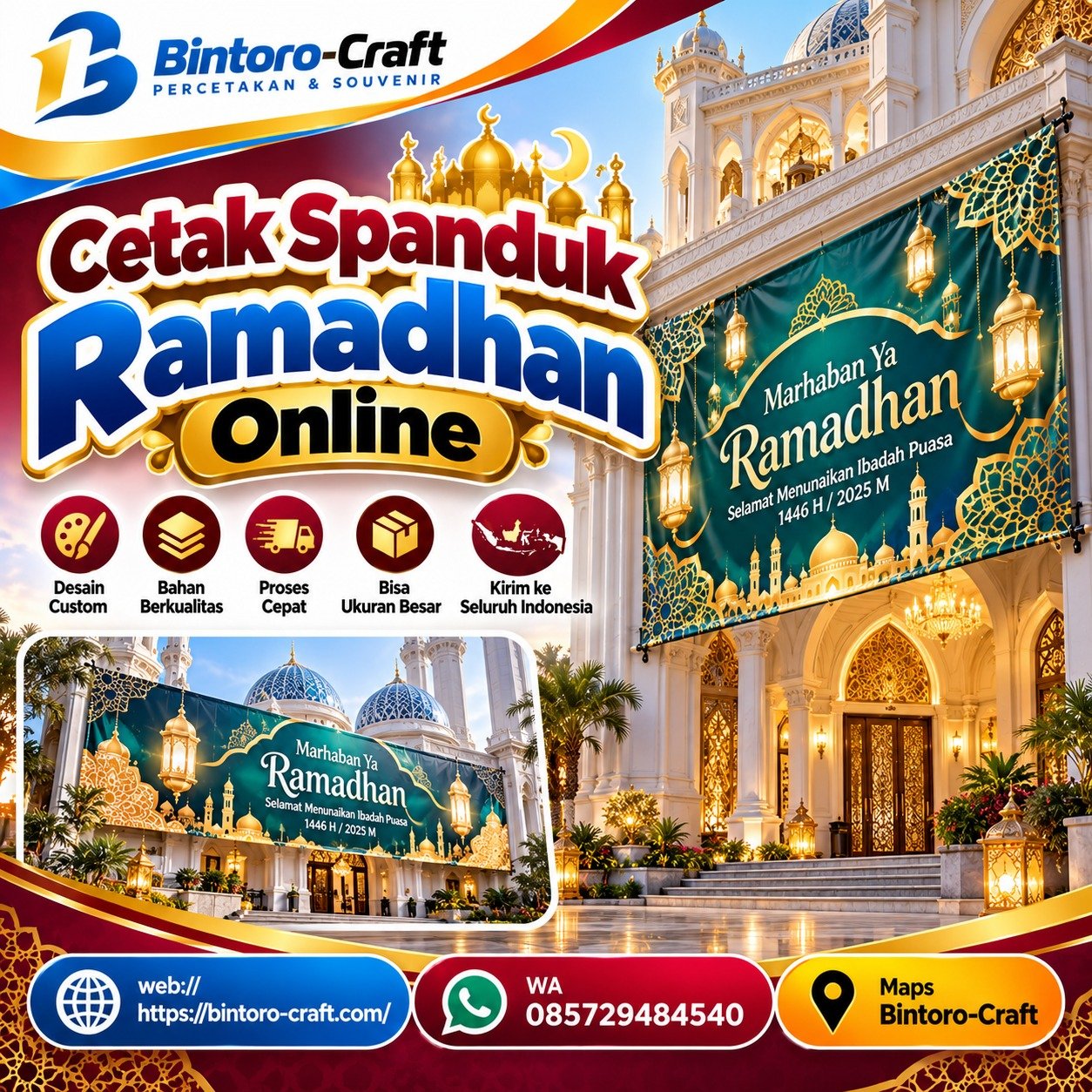 Cetak Spanduk Ramadhan Online
