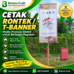 Jasa Cetak T-Banner atau Rontek