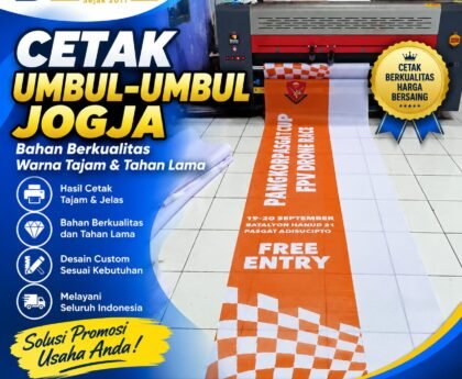 cetak umbul umbul jogja