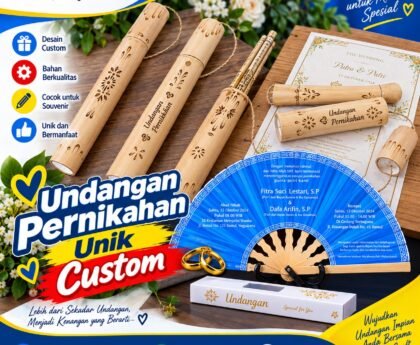 Undangan Pernikahan Unik Custom