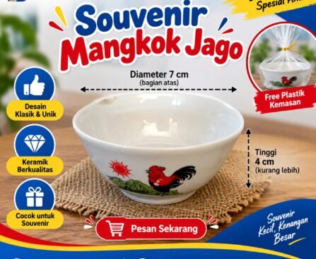 souvenir mangkok jago
