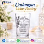 undangan gelas
