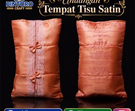 Undangan Tempat Tisu Satin