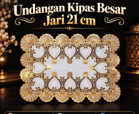 souvenr taplak meja emas