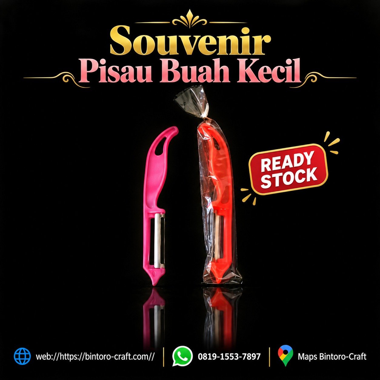 Souvenir Pisau Buah Kecil Rp1.500