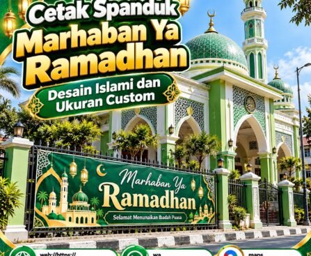 Cetak Spanduk Marhaban Ya Ramadha